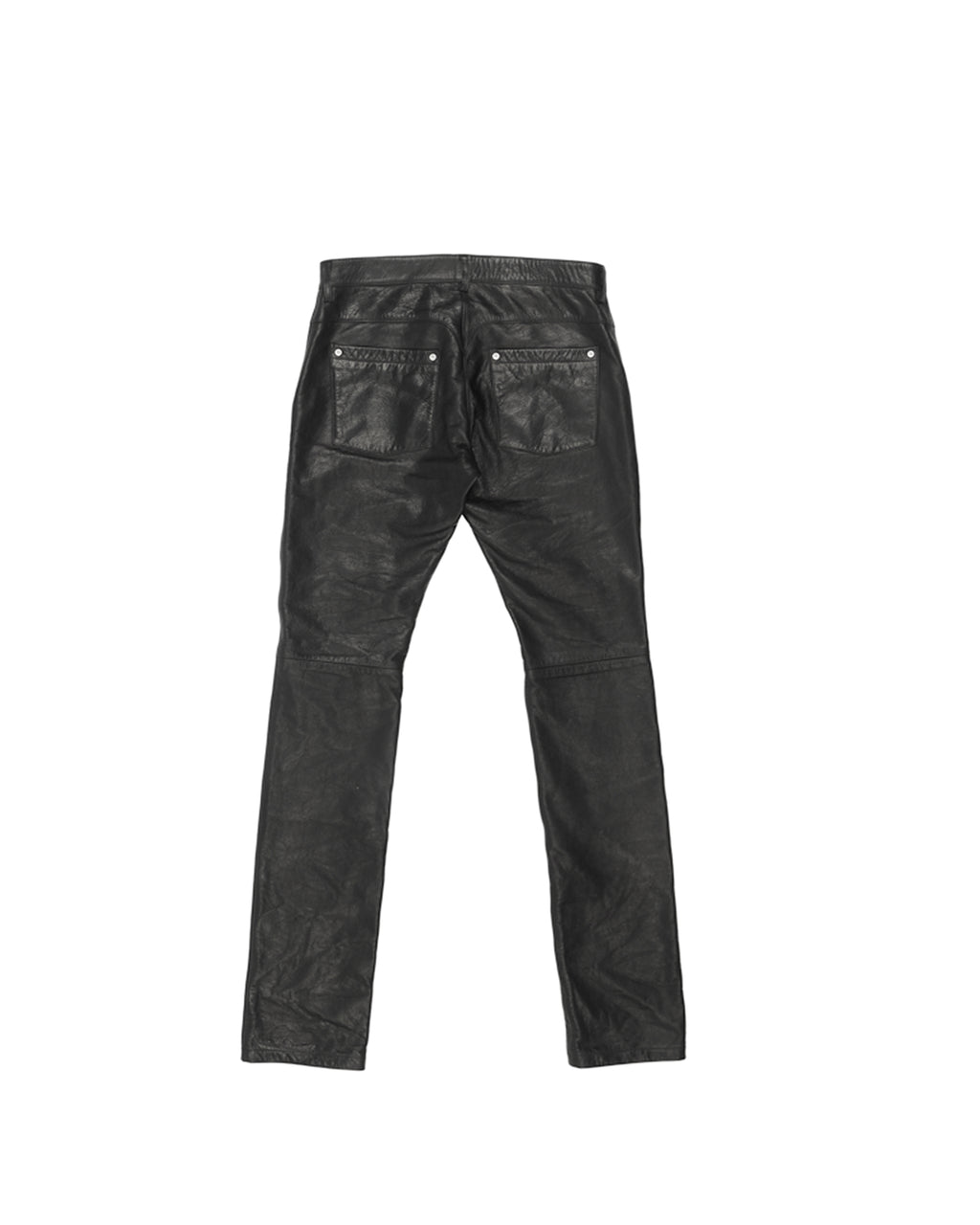 VIVET Slim Fit Leather Pants