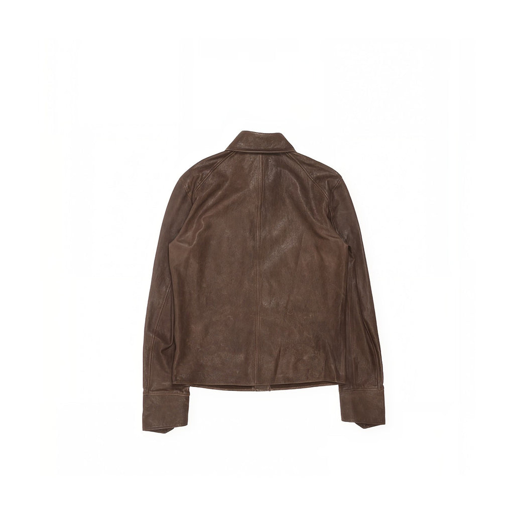VIVET Leather Button Down Regular Fit