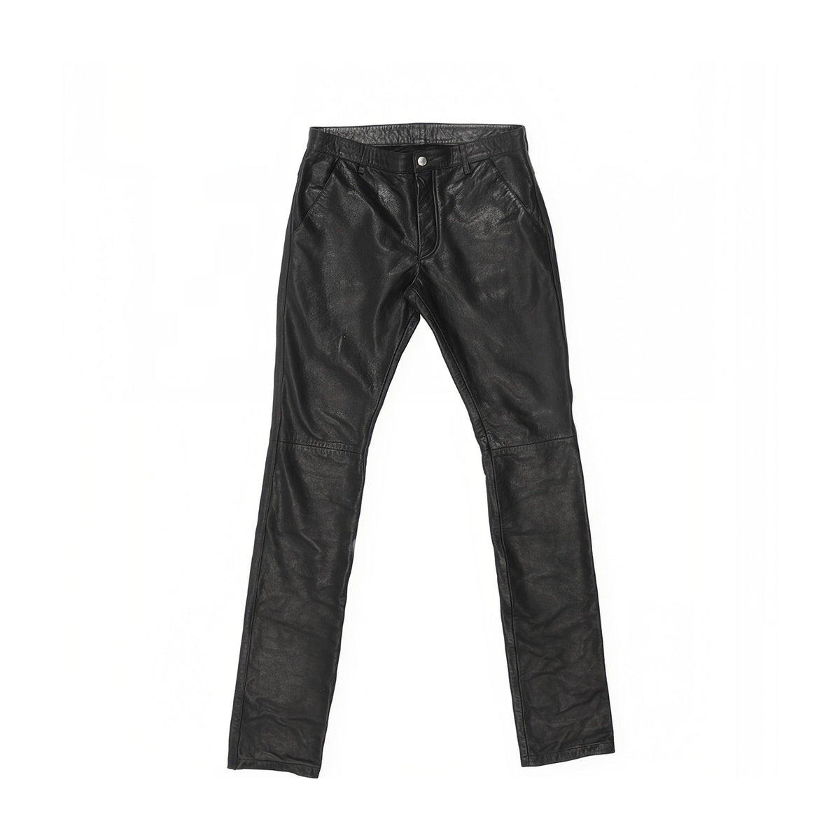 VIVET Slim Fit Leather Pants
