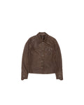 VIVET Leather Button Down Regular Fit